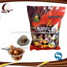 mini biscuit cup chocolate jam bag packing