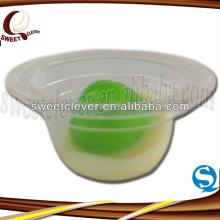 4g Mini sweet white chocolate with fruit apple gum