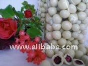 White Chocolate Covered Blueberries