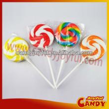 15g candy swirl lollipops / color swirl lollipops