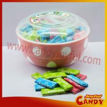 Tattoo chewing gum