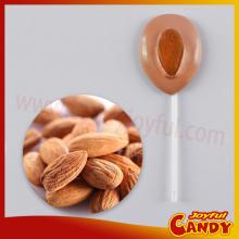 2014 New almod cream flavor lollipop