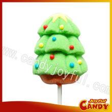 Christmas tree marshmallow lollipop candy