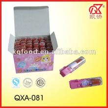 6g Funny Light Up Lip Stick Fruit Candy Toy