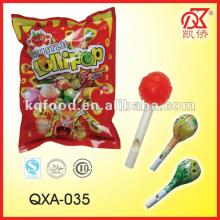 10g Halal Fruity Lollipop Whistle Stick
