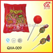 28g Fruity Twist Bubble Gum Big Bom lollipop