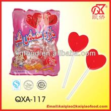7g Fruit Flavour Valentine Red  Heart   Candy 