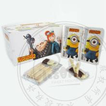 18g chocolate cup  biscuit   stick  with jam chocolate