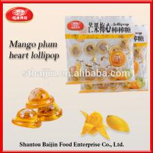 Plum reall fruit Center Lollipop