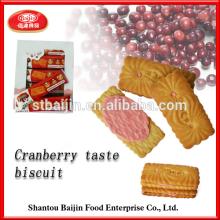 Cranberry flavor sandwich Biscuit