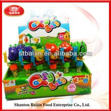 Vegetables Wind up Toy Press Candy