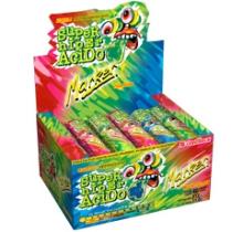 SOUR POWDER CENTER BUBBLE GUM MARKER INDIVIDUAL (7,8 grs)