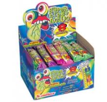 SOUR POWDER CENTER BUBBLE GUM STICK INDIVIDUAL (7,8 grs)
