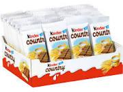 Ferrero Kinder Country, 40 Single Bars, Counter