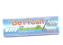 Be Fresh with Menthol Gum