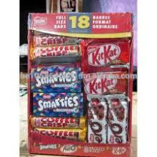  Nestle   chocolate  bars: Kitkat, Lion, Aero, Smarties