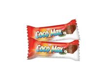 Cocomax Milky Cocolin Coated Coconut Bar w Cocoa