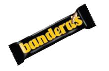 BANDERAS Milky Chocolate Coated Bar With Caramel & Nougat
