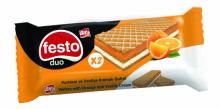 FESTO Wafers With Orange and Vanilla Cream