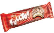 FULLTOP Cocoa & Coconut Coated Sandwich Biscuit With Marshmallow