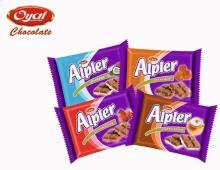 Alpler 25gr Tablet Chocolate Filled With Cream (square tablet)