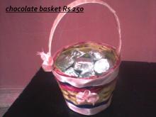  chocolate  basket
