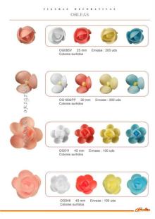 Wafer flowers
