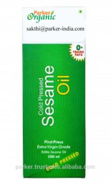 Prices of Organic Pure  Sesame   Oil  from India
