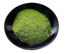 pure instant green tea powder