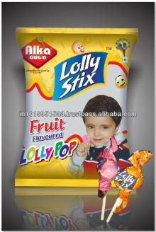 Indian Assorted Fruit Flavored Lollipop