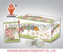 Fruit Halal flower shape  candy   marshmallow 
