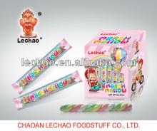 2013 HALAL Short Twisted Stick Colored Marshmallow