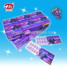 10pcs Xylitol gum Fruity Chewing Gum Grape Flavor XG-003