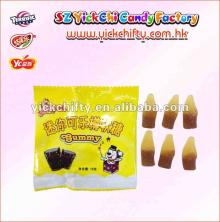Yickchi 16g Cola bottle shaped gummy daily candy.