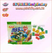 Yickchi 32g small packets candy/daily candy with filling in round shaped(TFC-013).