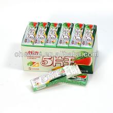 5 sticks watermelon  candy   gum 