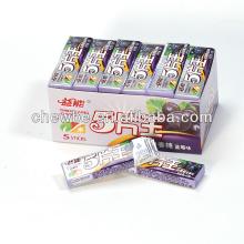 5 gum fruit candy stick blueberry gum