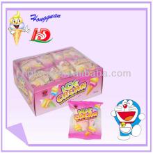 White marshmallow decorative cones candy