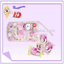 Bottle have delicious mini marshmallow candy