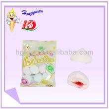 Strawberry jam filled marshmallow candy