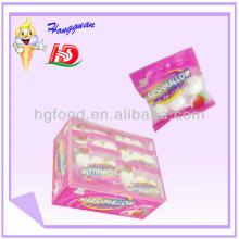 Round shaped mini marshmallow candy