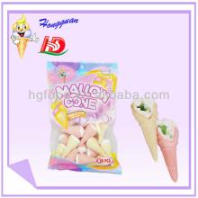 Ice cream marshmallow with shape