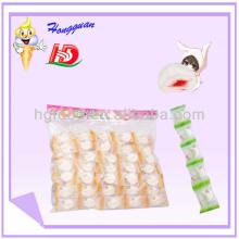 Soft marshmallow with jam filling