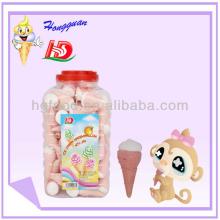 Halal red color marshmallow with shape