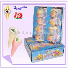 Fruit flavor ice cream marshmallow