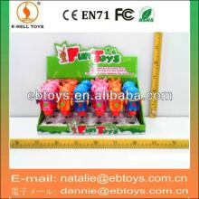 Weightlifting animal candy tube toys