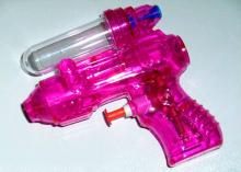 Transparent water gun sweet  toys 