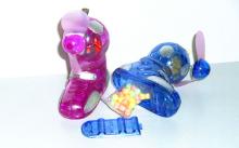 Pull line soccer shoes fan candy toys