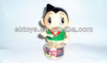 Wind up Play durm Atom candy container toys