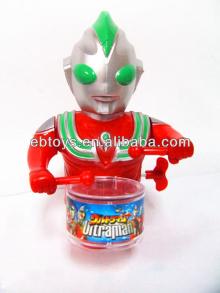 Wind up play durm Altman candy container toy from Shantou China